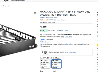 Heavy-Duty Universal Steel Roof Rack