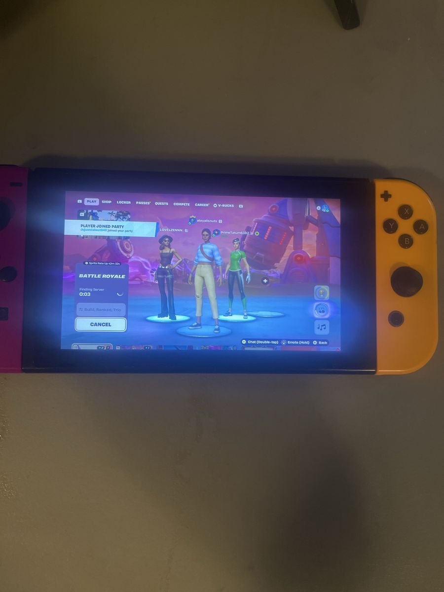 Nintendo Switch Console with Joy-Con Controllers, TV Dock, and Charger