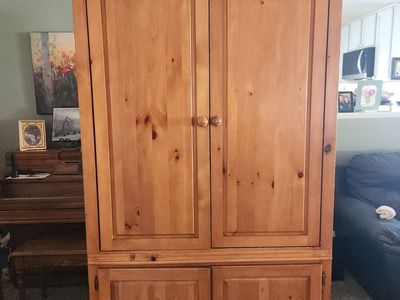 Solid wood TV Cabinet / Armoire / Wardrobe