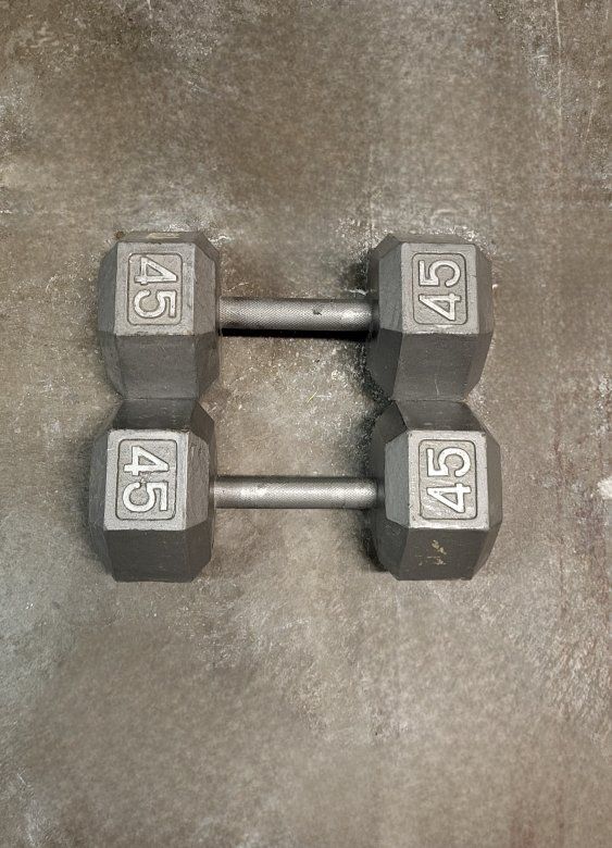 dumbbells 90 pounds