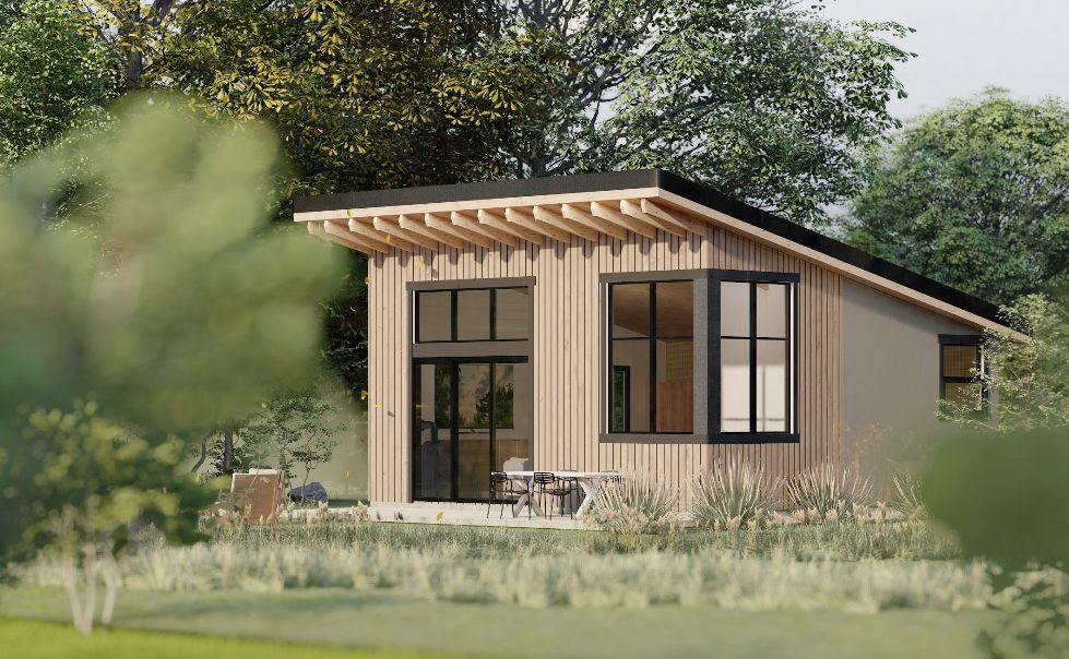 650 Sq Ft ADU / Tiny Home Shell Light Guage Steel