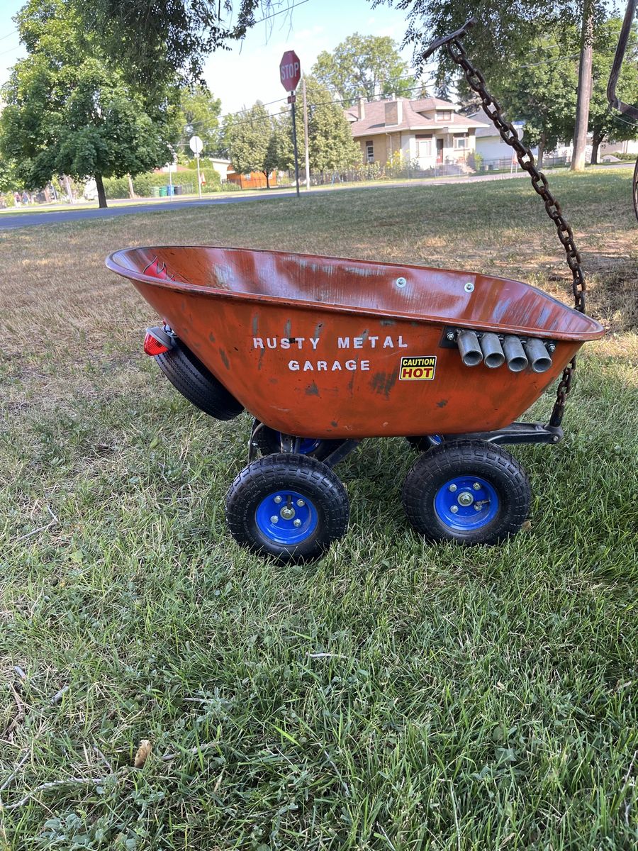 Wheelbarrow wagon