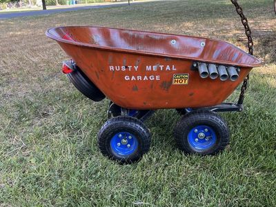 Wheelbarrow wagon