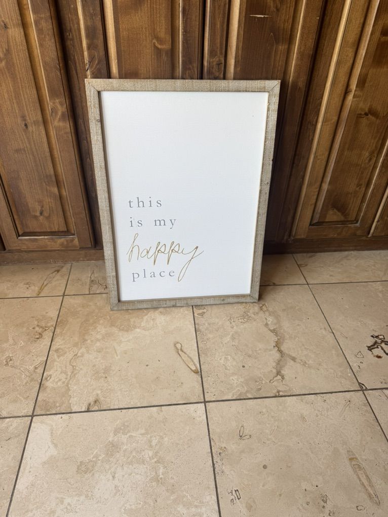 Decorative Sign