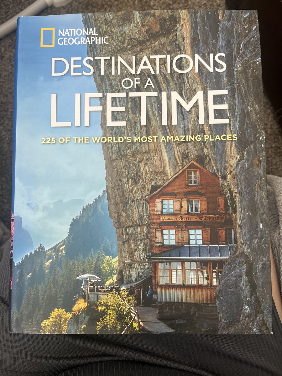 Brand New National Geographic Destinations of a Lifetime: 225 World's Most Amazing Places Hardcover Book