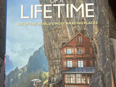 Brand New National Geographic Destinations of a Lifetime: 225 World's Most Amazing Places Hardcover Book
