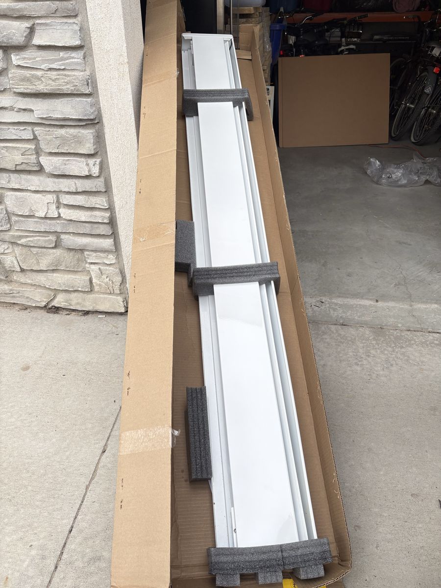 Cadet SoftHeat Hydronic Electric Baseboard Heater 83" 1500W 240V White