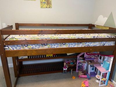 twin loft with storage