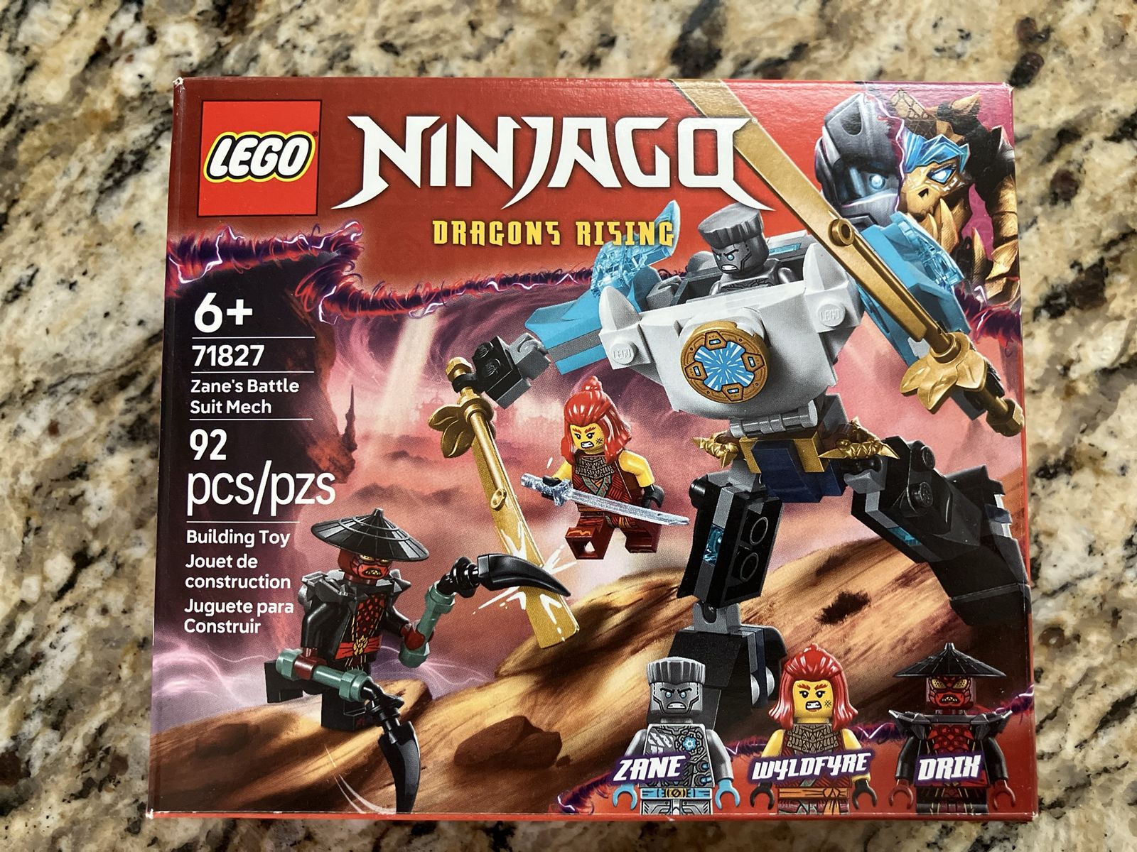 Lego Ninjago Zane’s Battle Suit Mech 71827