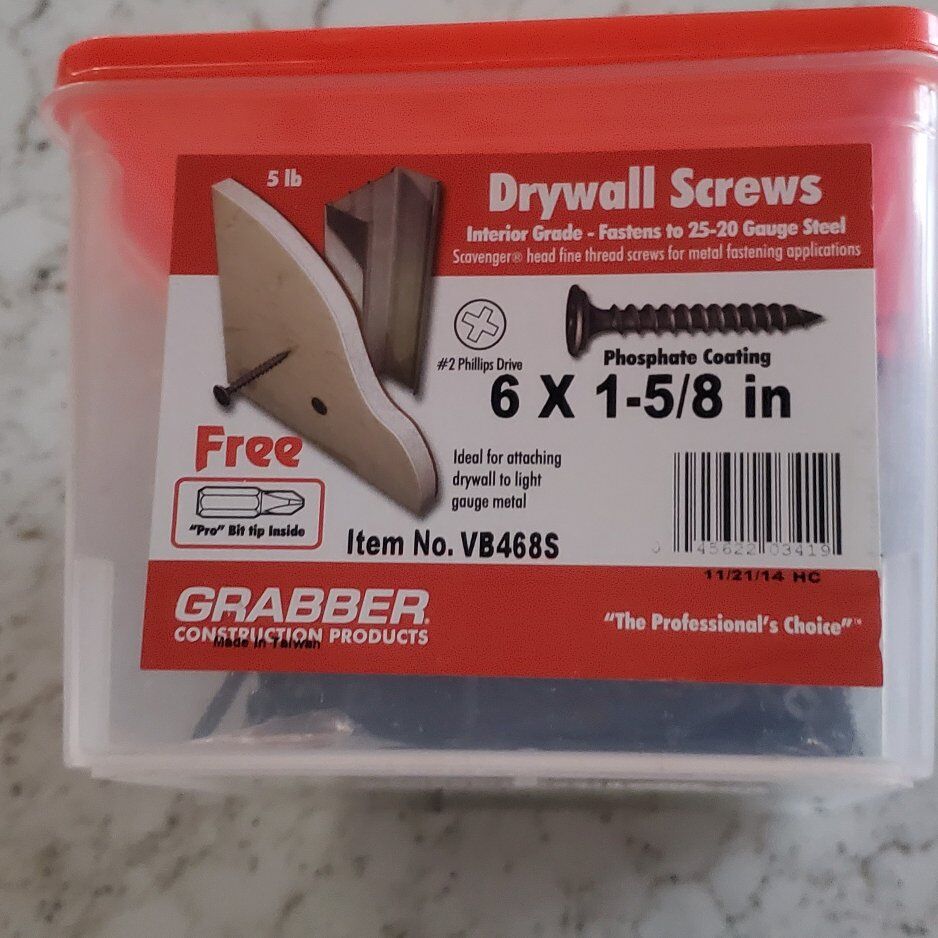 Grabber Drywall Screwss