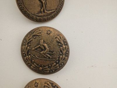 vintage Olympic buttons