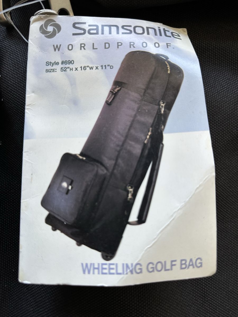 Samsonite Wheeling Golf Bag