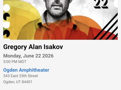 4 Gregory Alan Isakov Tickets