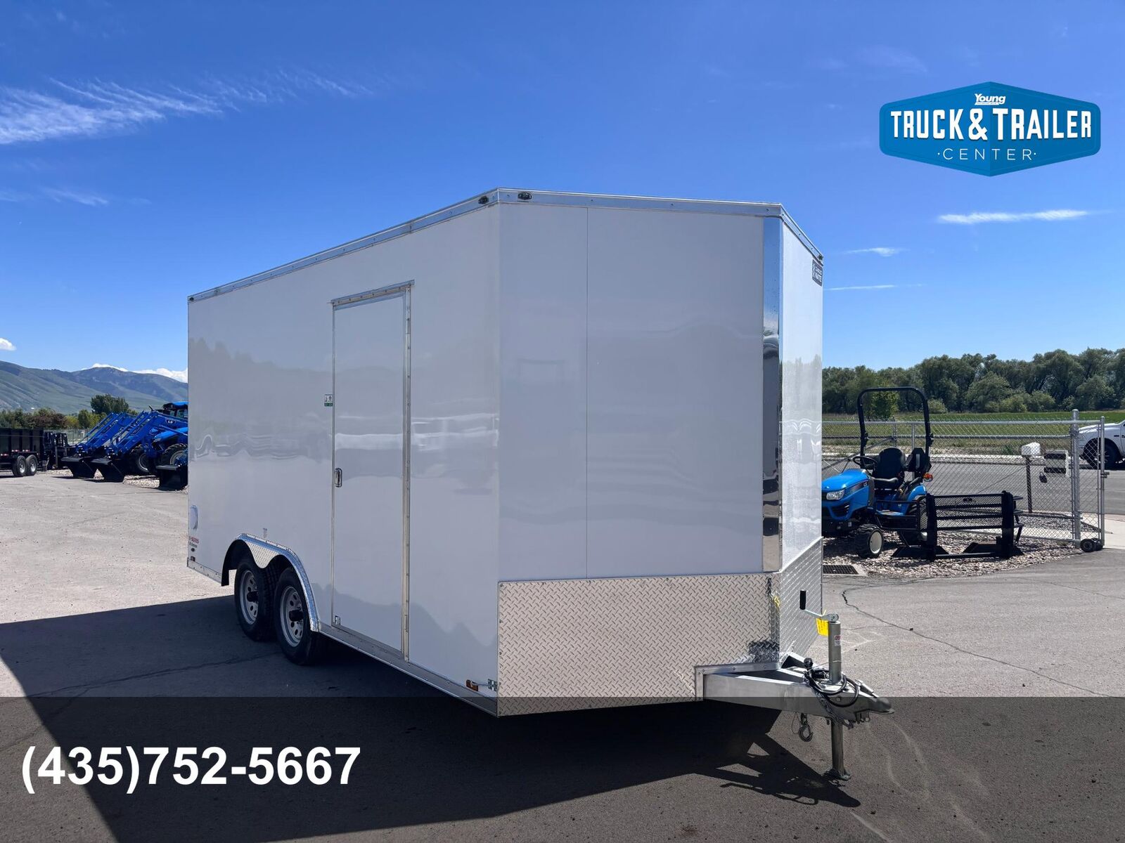 2026 Cargo Mate 8.5X16 Aluminum Cargo Hauler
