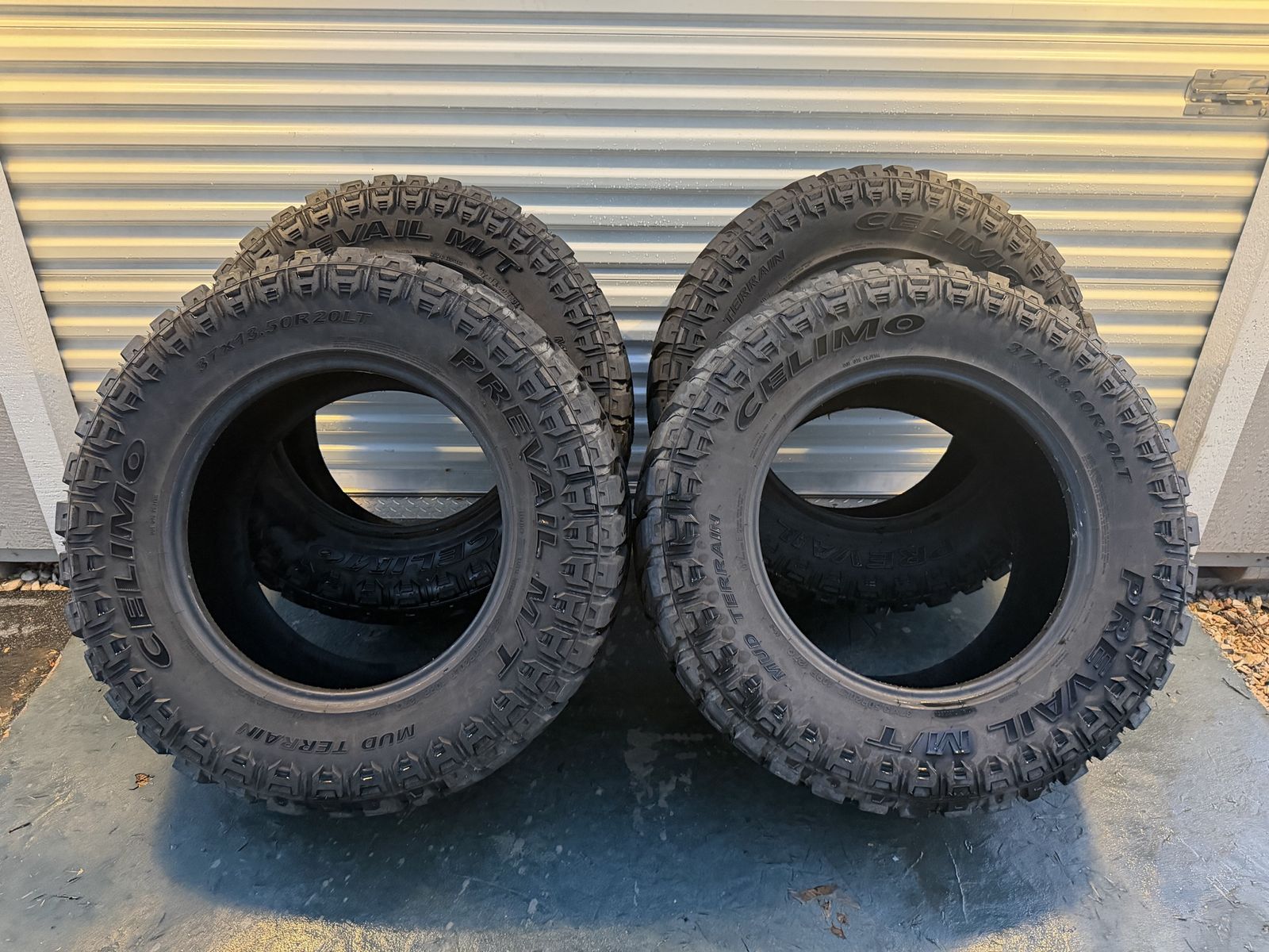 37x13.50R20 Celimo Prevail M/T Tires - Set of 4