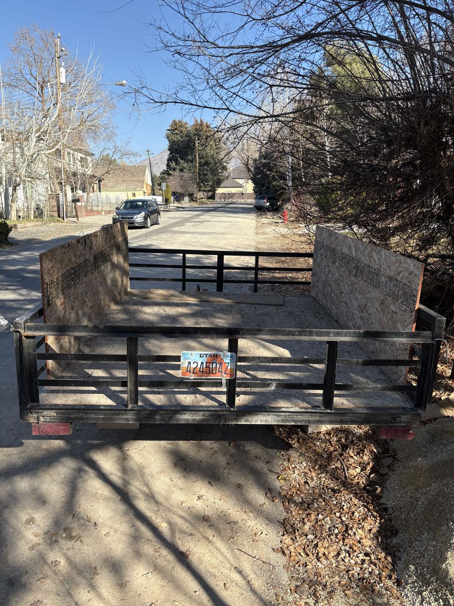 Utility Trailer – Open Deck w/ Side & Rear Gates