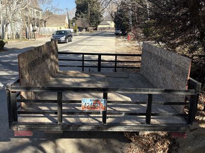 Utility Trailer – Open Deck w/ Side & Rear Gates