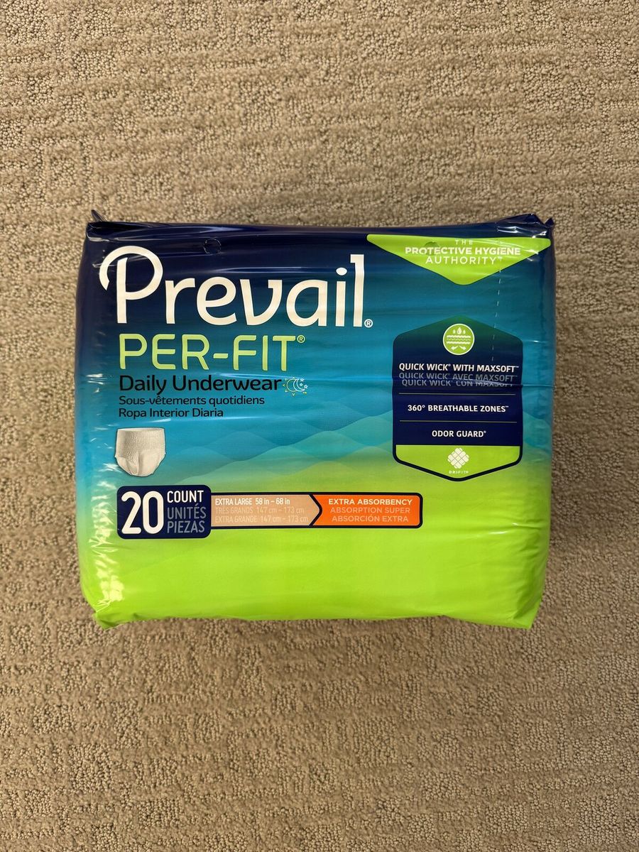 Briefs Depends Unisex Incontinence Disposable Underwear XL  NEW