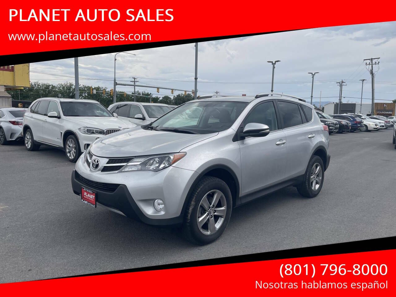 2015 Toyota RAV4 XLE — rebuilt & branded title