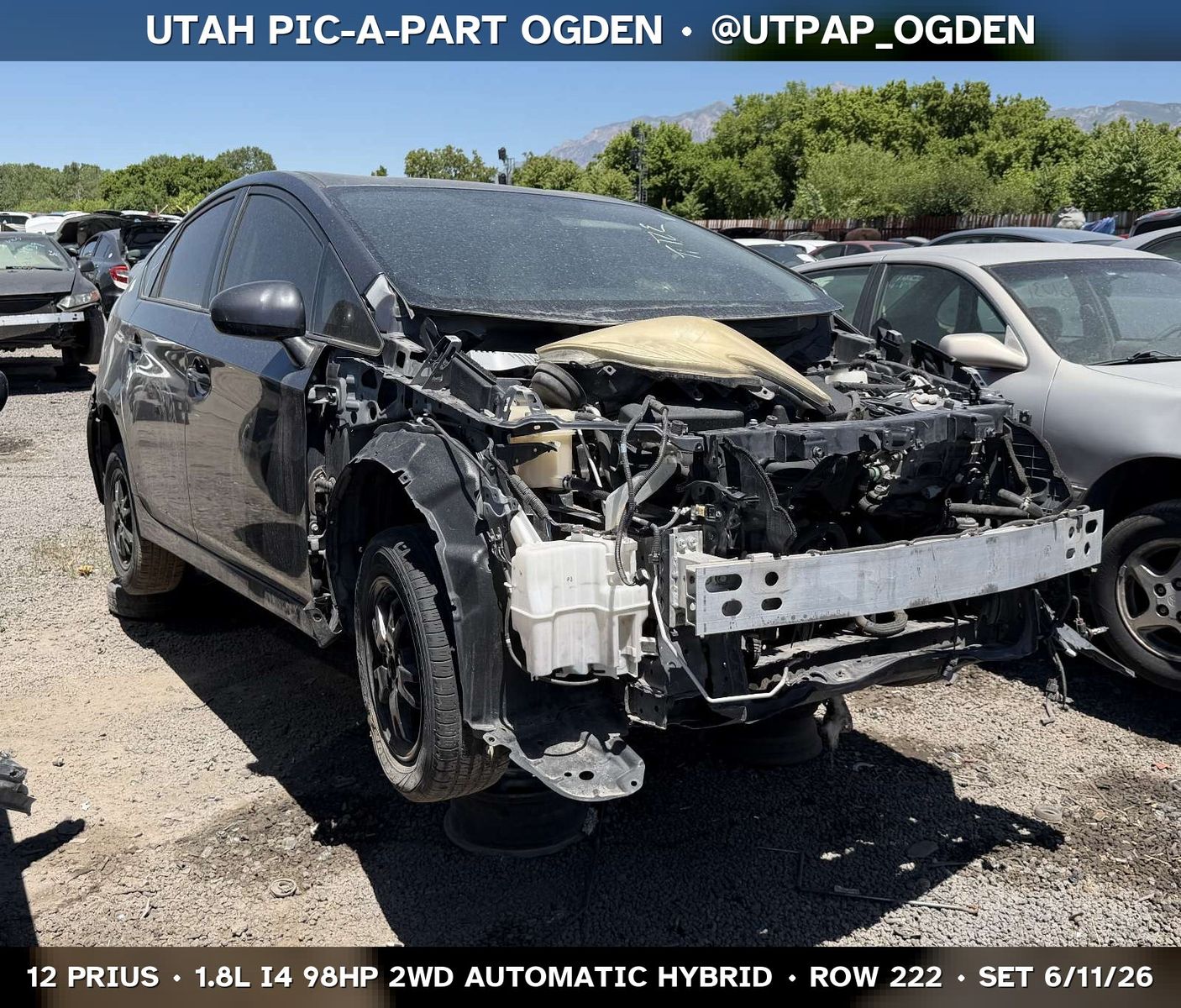 2012 Toyota Prius Parts - UTPAP Ogden