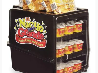 Nacho grande chips and cheese warmer