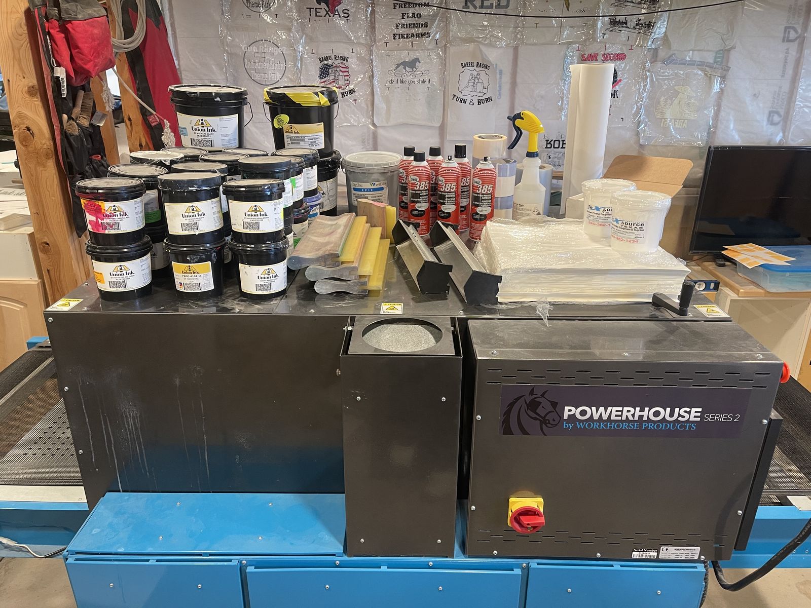 screen printing equipment