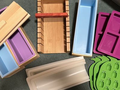 Soap Making/Craft Molds - Assorted Shapes, Lightly Used