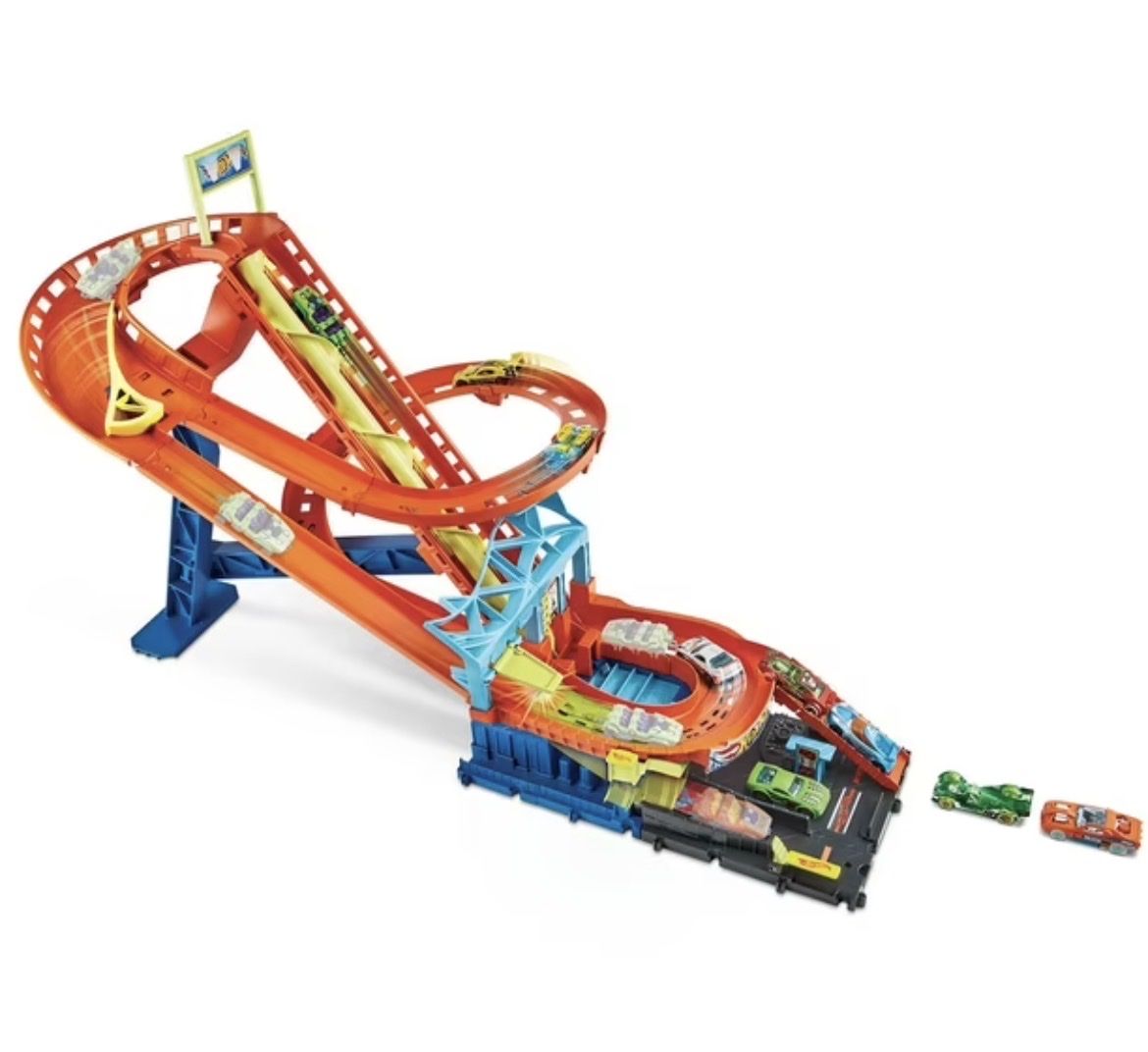 Hot Wheels Roller Coaster Rally Playset