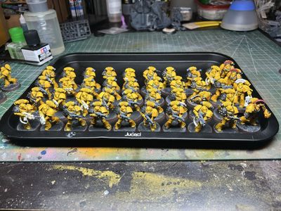 Warhammer the Horus Heresy Imperial Fists Army Lot