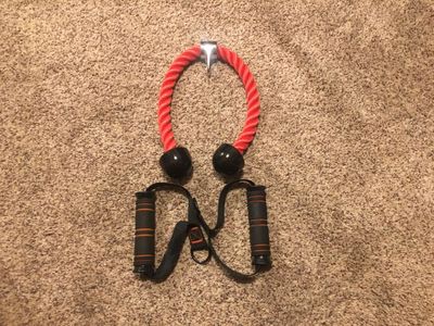 Gym Tricep Ropes & Handles
