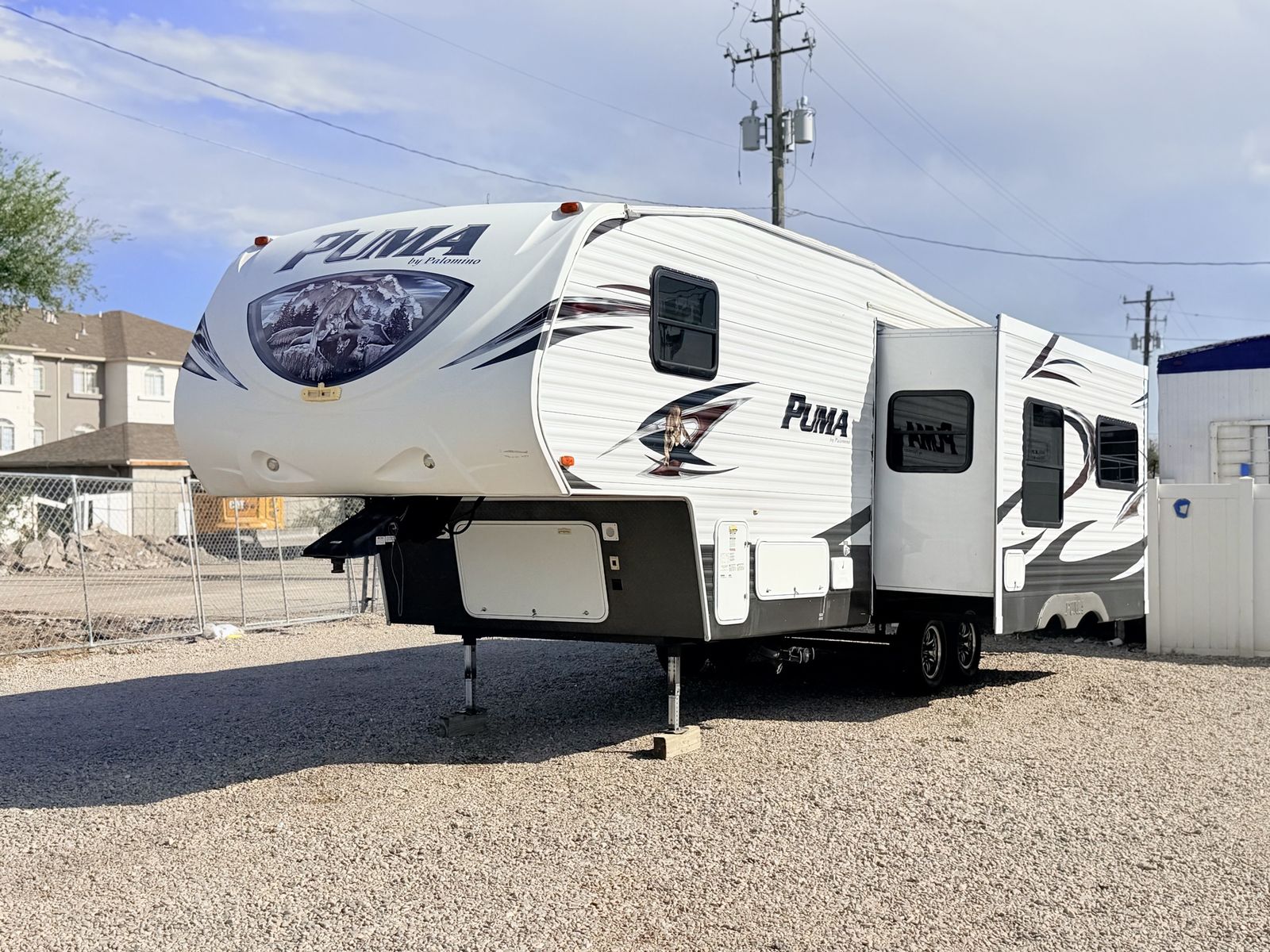 2013 Forest River puma 30FT with super slide out
