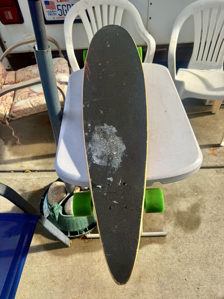 Punked Speed Cruiser Longboard with 70mm Wheels