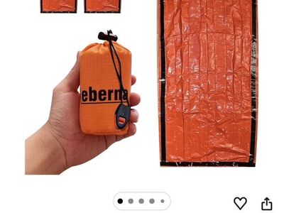 NEW Emergency Portable Emergency Blanket