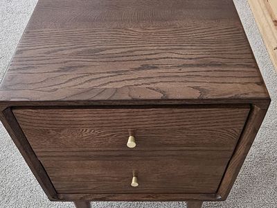 Twin Solid Oak night stands