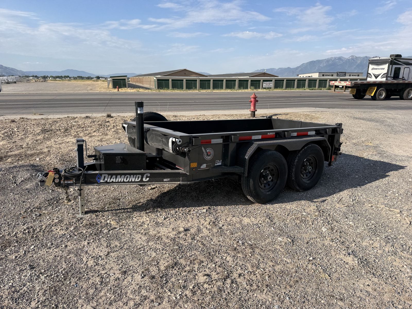 Diamond C dump trailer