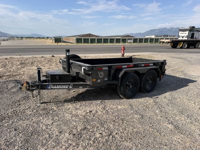Diamond C dump trailer