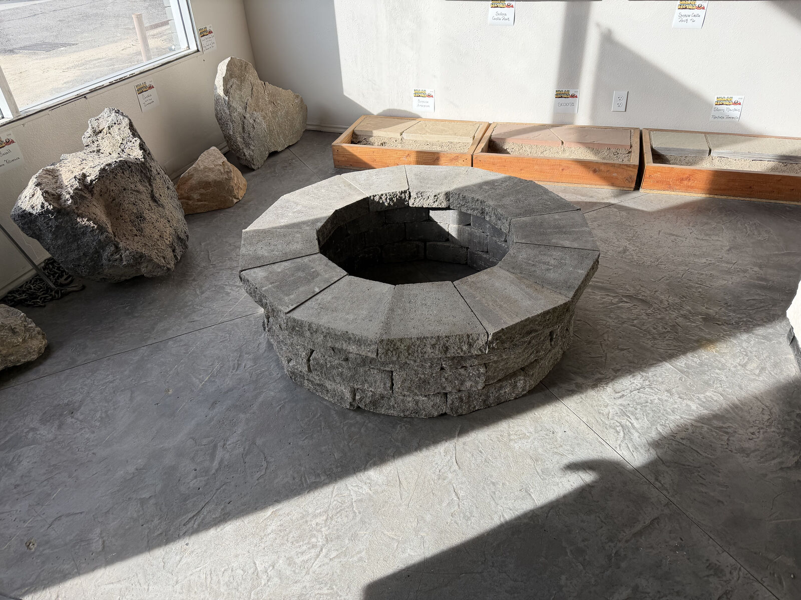 Fire Pit 50" With Caps