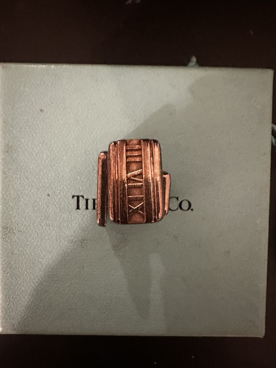 2003 Tiffany & Co. Atlas Silver Cufflinks