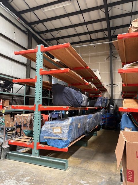 HEAVY DUTY METAL SHELVING