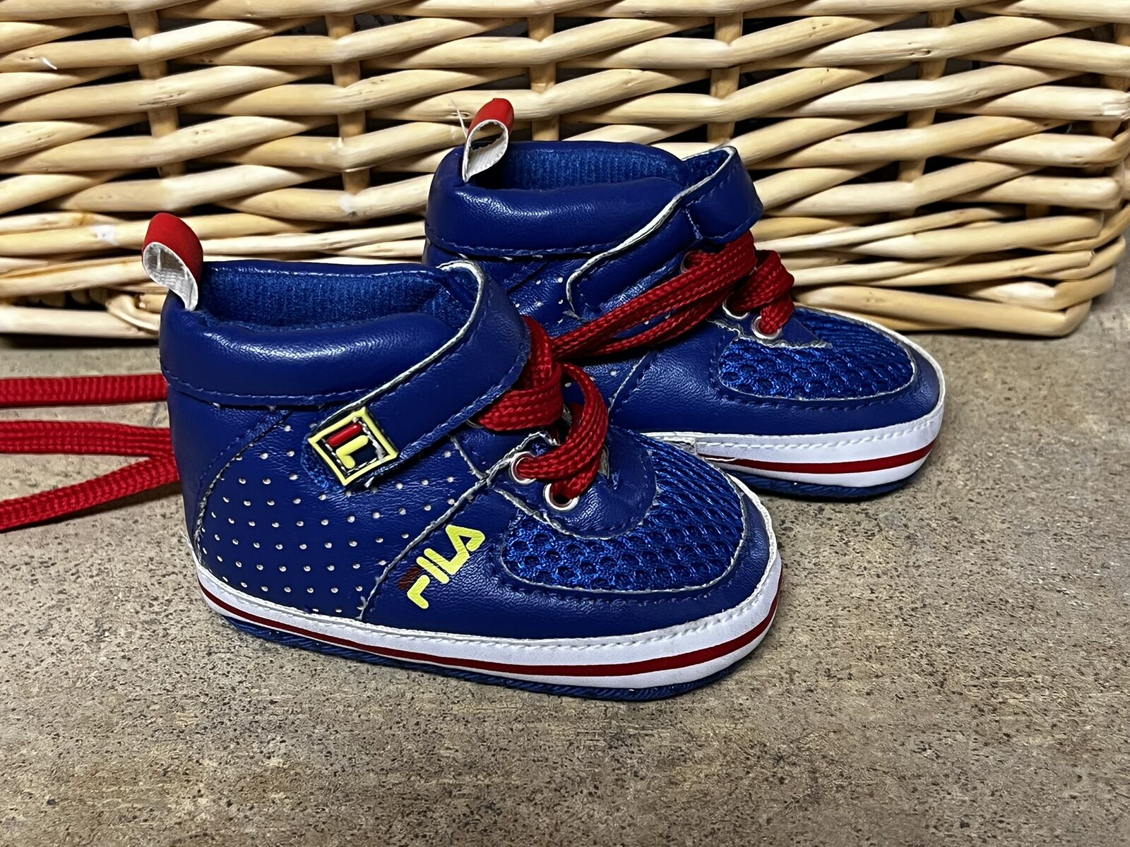 Baby Fila Shoes/Sneakers - Size 0-6 months (Great Condition)