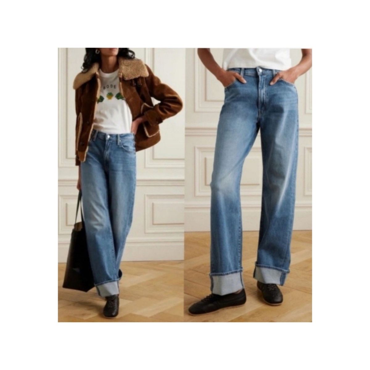 NEW Mother Superior The Dodger Skimp Cuff Jeans Leap Of Faith Waist 25