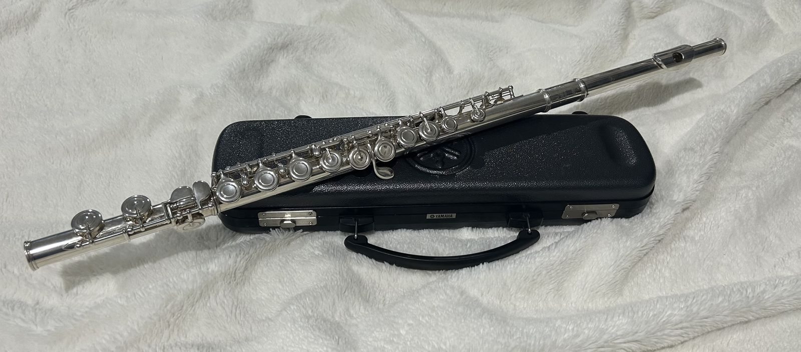 Yamaha Flute - Model YFL-221 - Silver - Excellent Condition with Hard Case