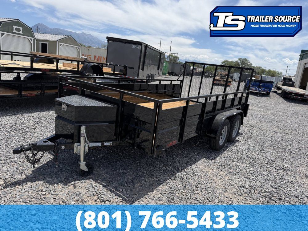 7x14 Echo ELS-14-15T Landscape Utility Trailer - 7K GVWR -