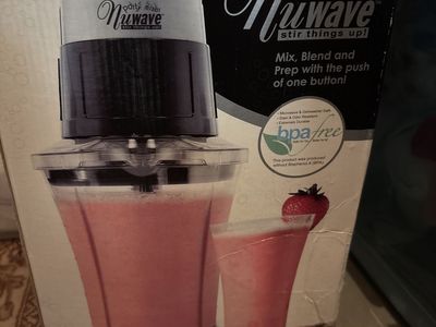 Nuwave Party Mixer Blender & Food Processor - Mix, Blend, Prep with One Button, BPA-Free