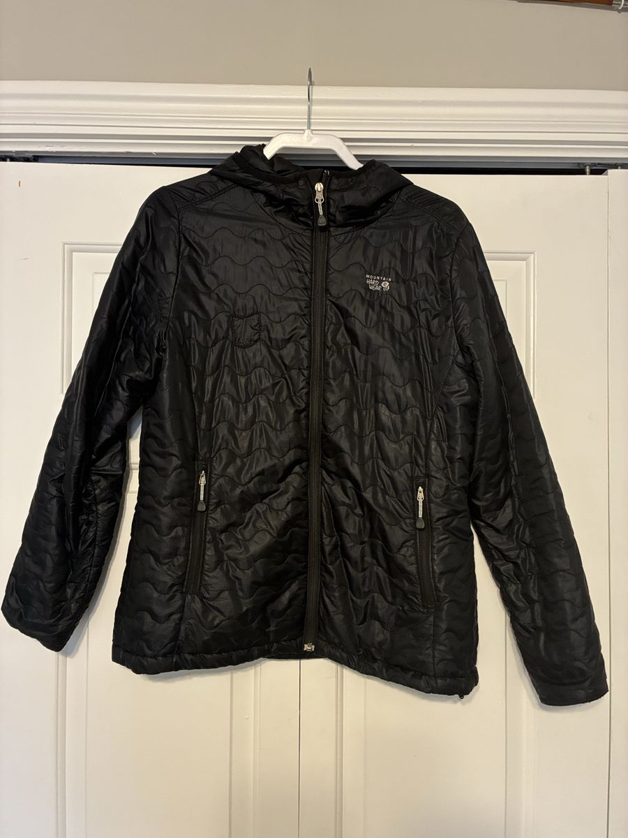 Mountain Hardwear Women's L Black Hooded jacket