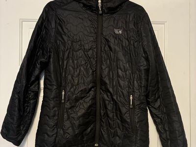 Mountain Hardwear Women's L Black Hooded jacket