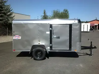 5x10 Interstate Enclosed Cargo Trailer FREE INSPECTION