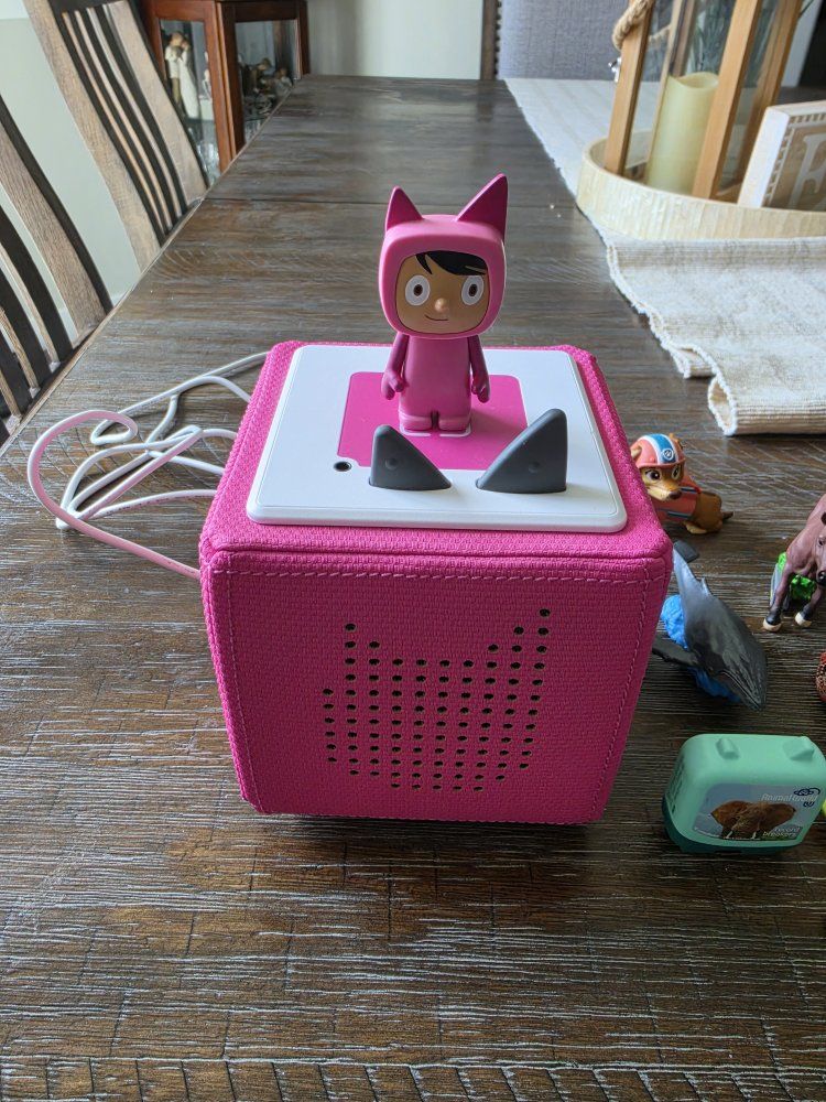 TonieBox with 23 characters
