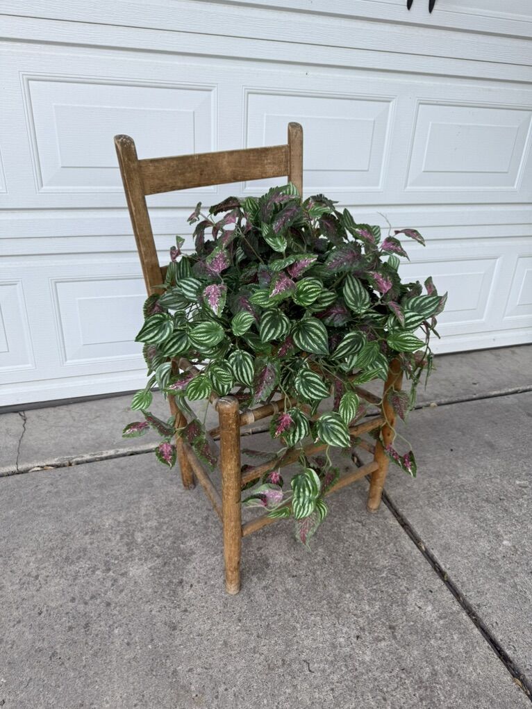 Nice Little Antique Chair plant Stand