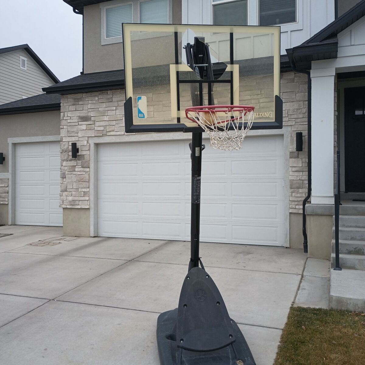 free adjustable height basketball hoop